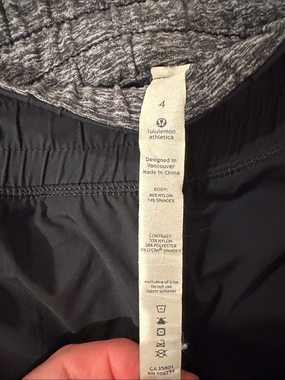 Lululemon  *Vintage* Women’s Black Dog Walking Pants (Lined) - Picture 5 of 11